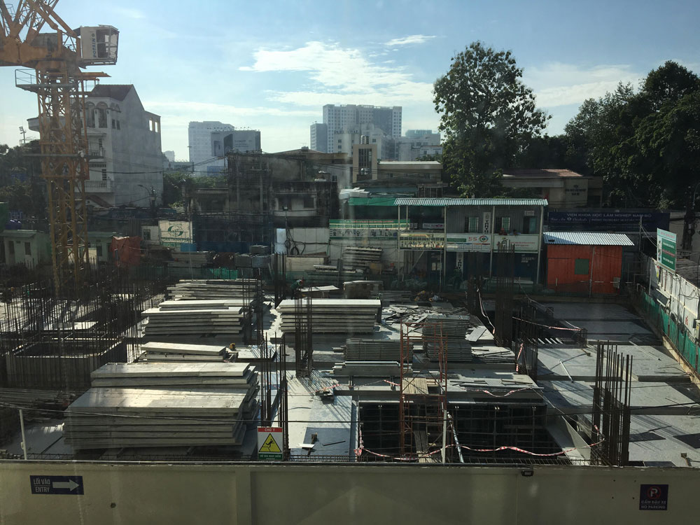 Thực tế tiến độ dự án Hoang Van Thu Park View - Tháng 6/2018